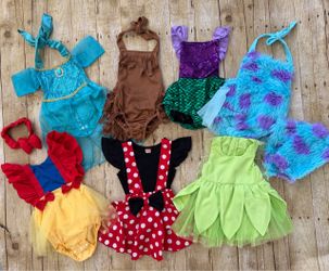 Baby Disney princesses costumes 3-6 up to 18-24 months