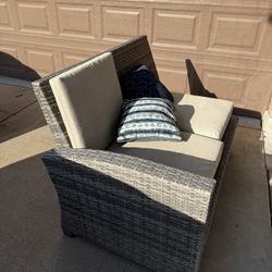 Outdoor Patio Couch And Side Table