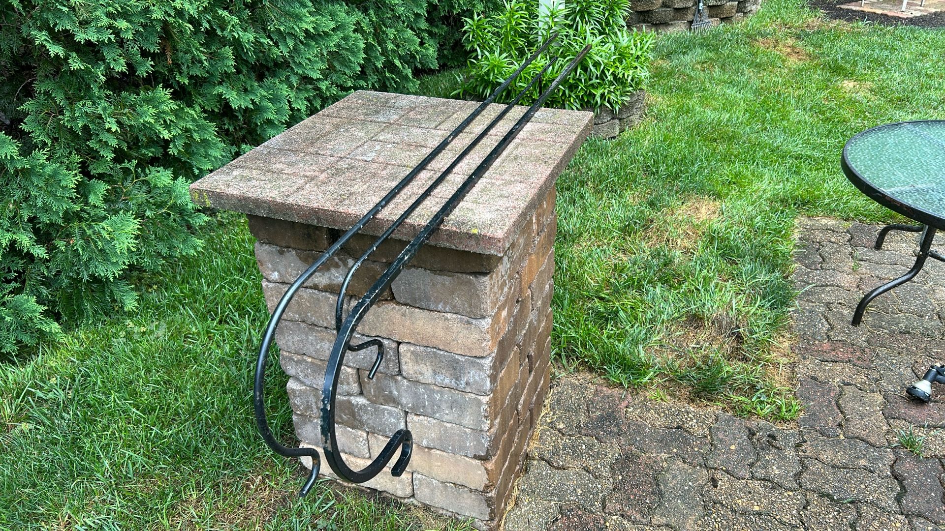 Three Shepherd Hooks For $10 48 Inch 58 Inch And 64 Inch