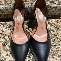 Calvin Klein Womens Shoes Black Size 7.5