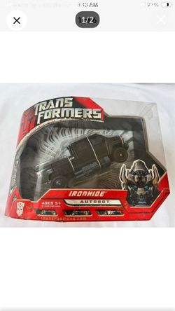 Transformers Ironhide Autobot Figure in Box