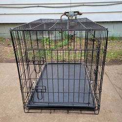 DOUBLE DOOR DOG CAGE 
