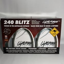 LIGHTFORCE 240 BLITZ Driving Lights 12 Volt NEW in Open Box