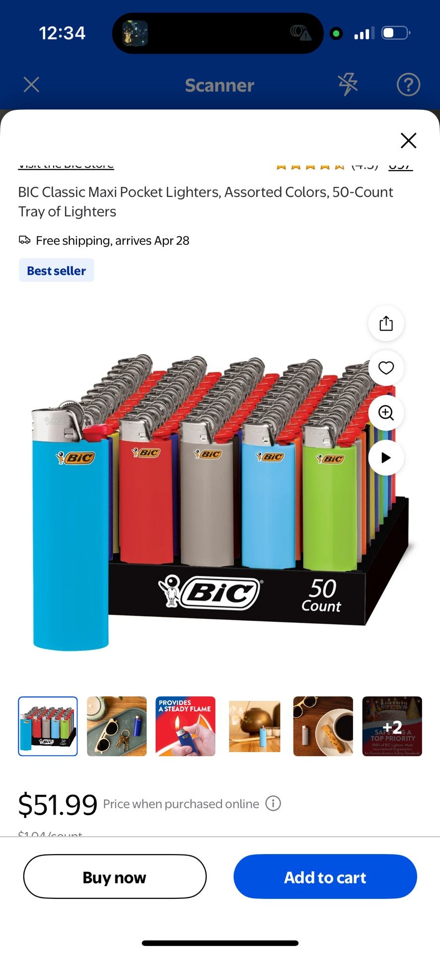 Bic Lighters
