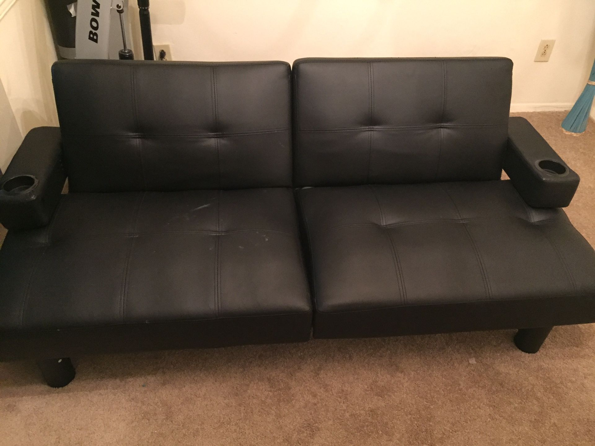 Leather Futon