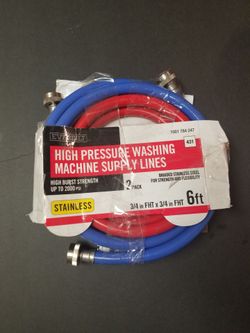 Everbilt High Pressure Machine Supply Lines