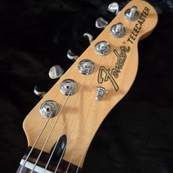 Fender Telecaster Thin Line Deluxe Semi Hollow Body Electric Guitar 6 String With Hard Shell Case 3 tone Sunburst