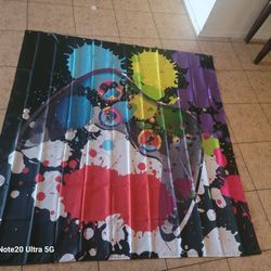 Shower Curtain Gaming, Paint Slash