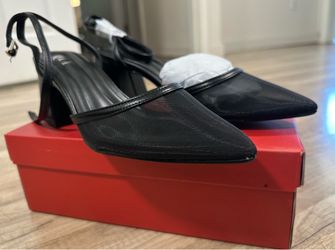 Size 6.5 black heels