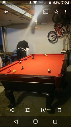 Pool table