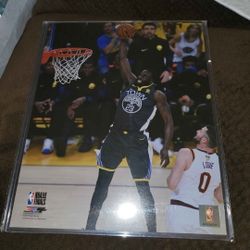 🆕️Draymond Green Officially Licensed Golden State Warriors 2018 Finals Dunk 8x10 Photo with Toploader