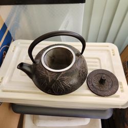 Antique Japanese Cast Iron Kettle 