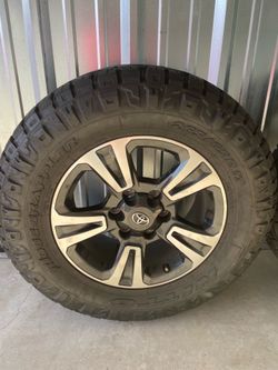 Tacoma rims and tires