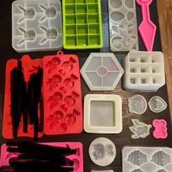 Resin Molds And Glitter