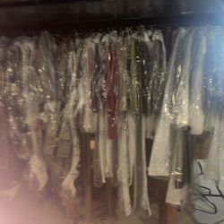 CLOTHES  CLOTHES GALORE - ESTATE SALE SLL OF FEBRUARY 