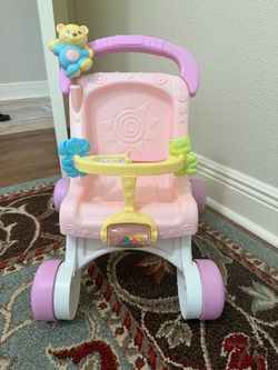 Fisher-Price Brilliant Basics Stroll-Along Walker