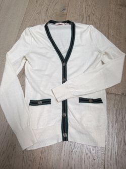 Tory Burch merino Wool Cardigan Size XS