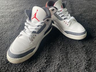 Jordan 3 Retro Denim Se Fire Red