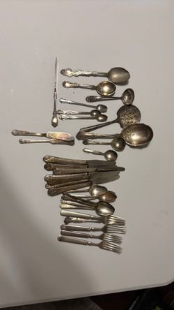 Vintage silverware