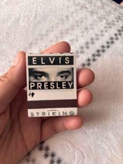 Elvis Presley Collectible Matchbook