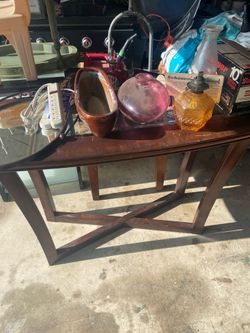 Cute hallway table