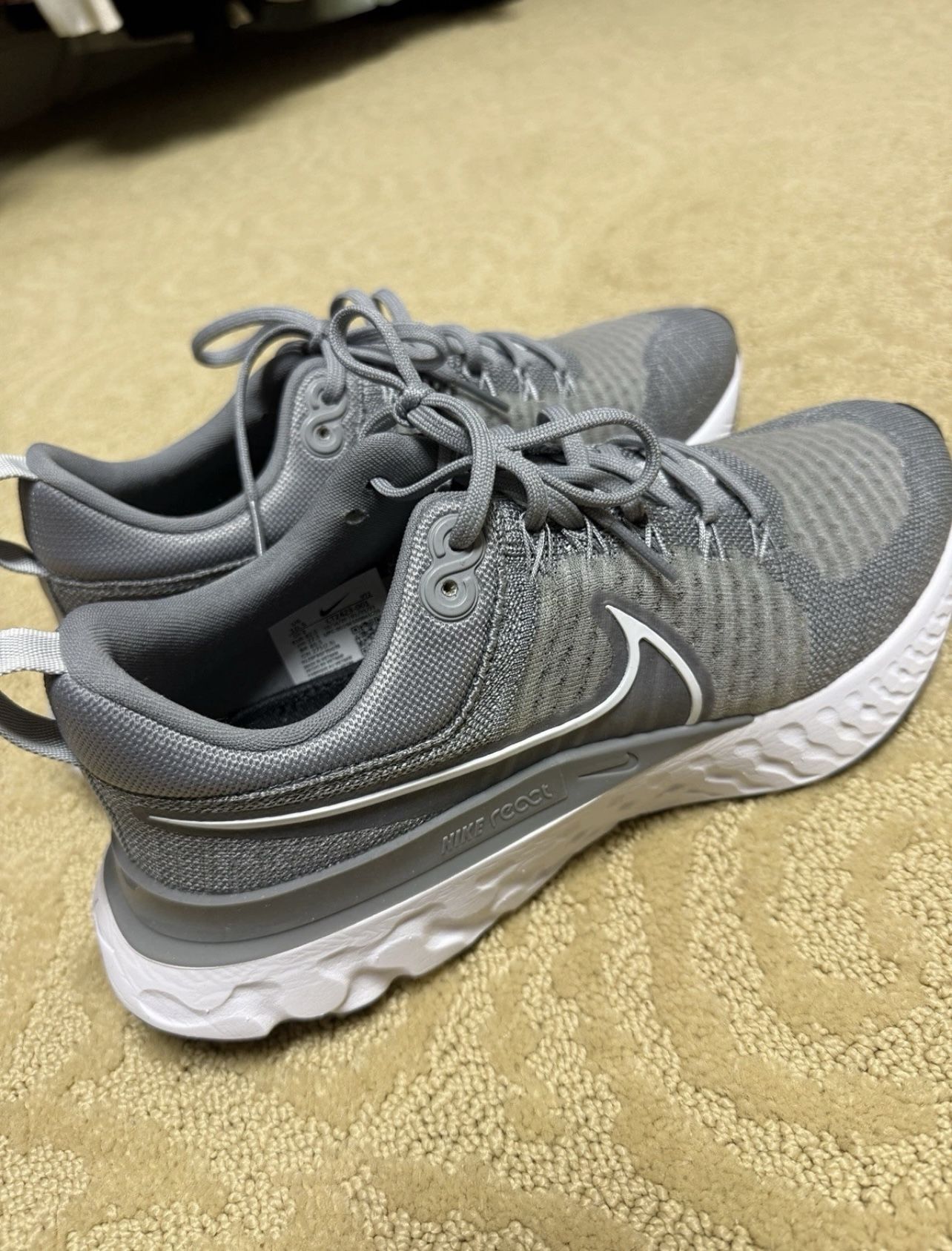 Nike react infinity run size 10.5