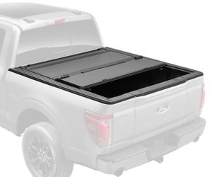 RealTruck BAK BAKFlip MX4 Hard Folding Truck Bed Tonneau Cover | 448338 | Fits 2021-2026 Ford F-150 8' 2" Bed (97.6")