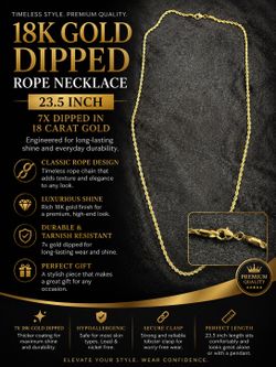 Gold necklace