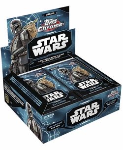 2026 Topps Chrome Star Wars Trading Cards Hobby Box