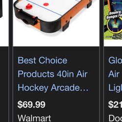 Table Top Air Hockey Table 