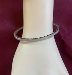 Women/Men 925  Pandora Radiant Hearts Princess baby blue Enamel CZ Bracelet