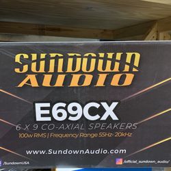 SUNDOWN AUDIO 6X9 SPEAKER 