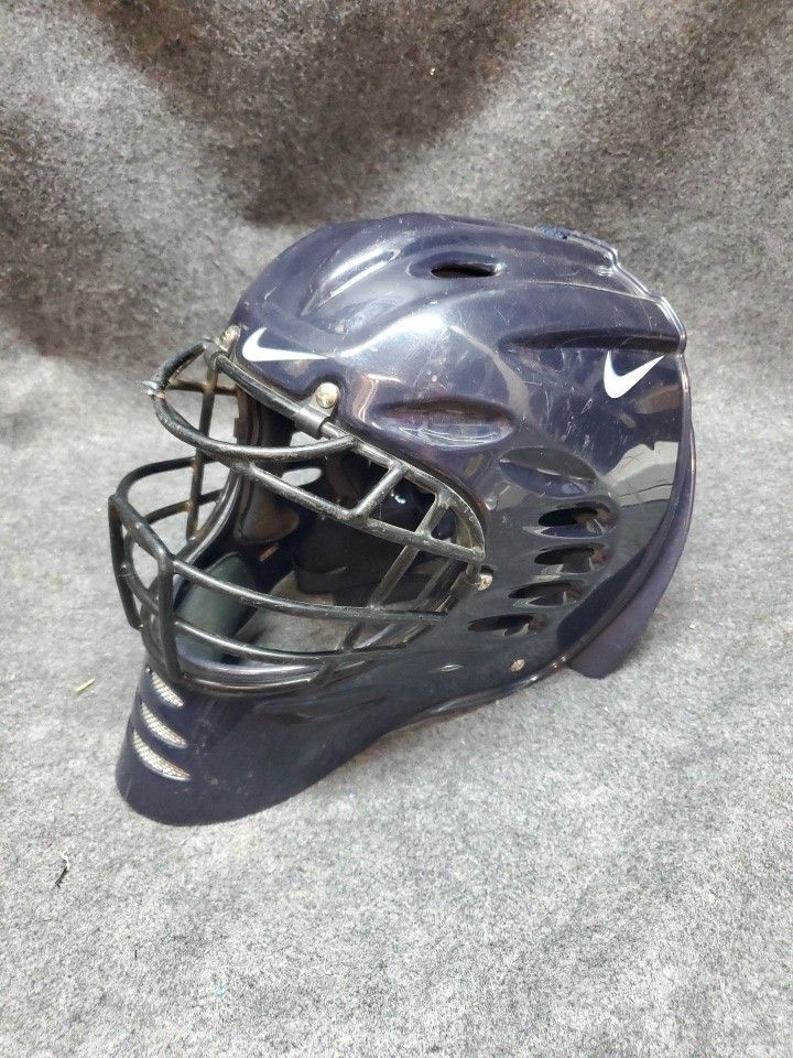 Nike Pro Gold Catcher Mask Adult Large Blue