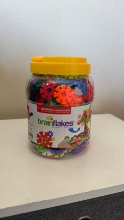 Brain flakes - building toys