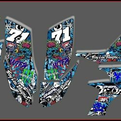 Yfz(contact info removed) To 2008 Graphic Kit 