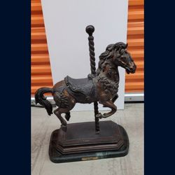 Large Bronze Statue Carousel Horse Reduced Price