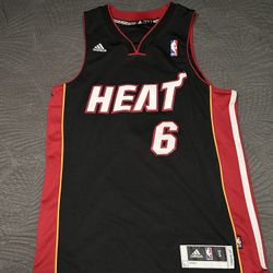 Lebron James Heat Adidas Jersey 