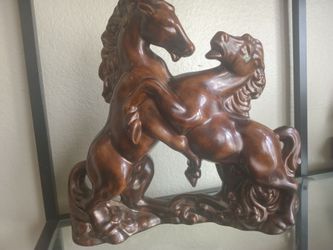 Vintage Stallion Ceramic Home Decor