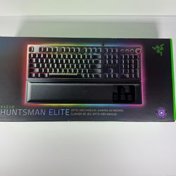 Razer Huntsman Elite – Opto-Mechanical Gaming Keyboard 100% Working – With Original Box