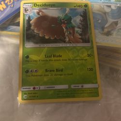 Decidueye Holographic Pokemon Card