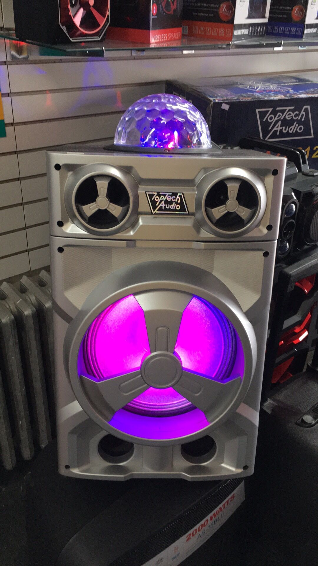 Bluetooth speaker rechargeable with mic