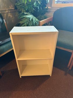Painted Wood Bookshelf