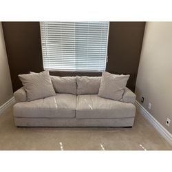 Z GALLERIE Couch With Pillows