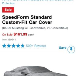 Mustang Car Cover