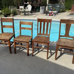 Antique Oak Chairs