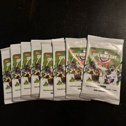 2021 Topps Opening Day MLB 7 Card Pack Sealed (8) total