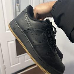 Air Force 1 Black/gum 8.5M