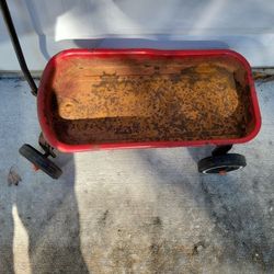Tiny Little Red Wagon