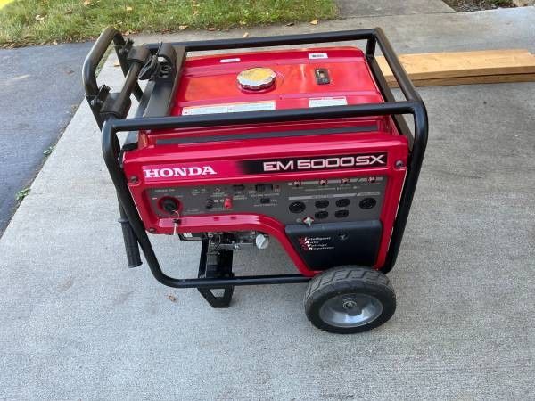 HONDA EM5000SX GENERATOR