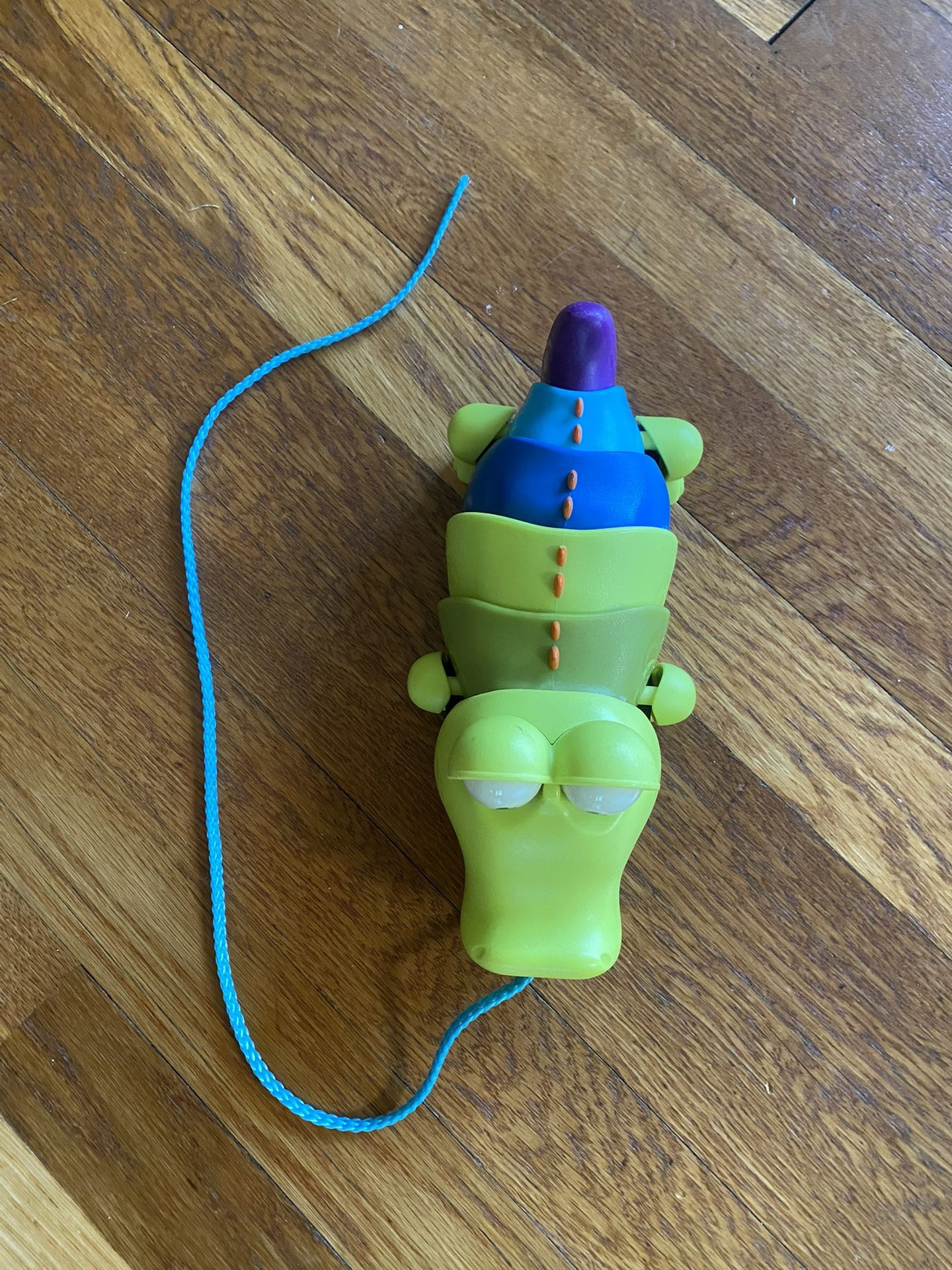 B. toys - Waggle-A-Longs - Pull Along Crocodile - $3